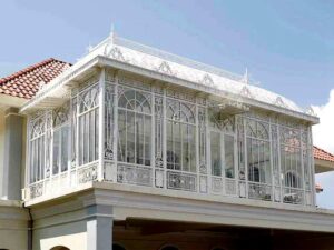Learn On Victorian Glass Garden Greenhouse Conservatory